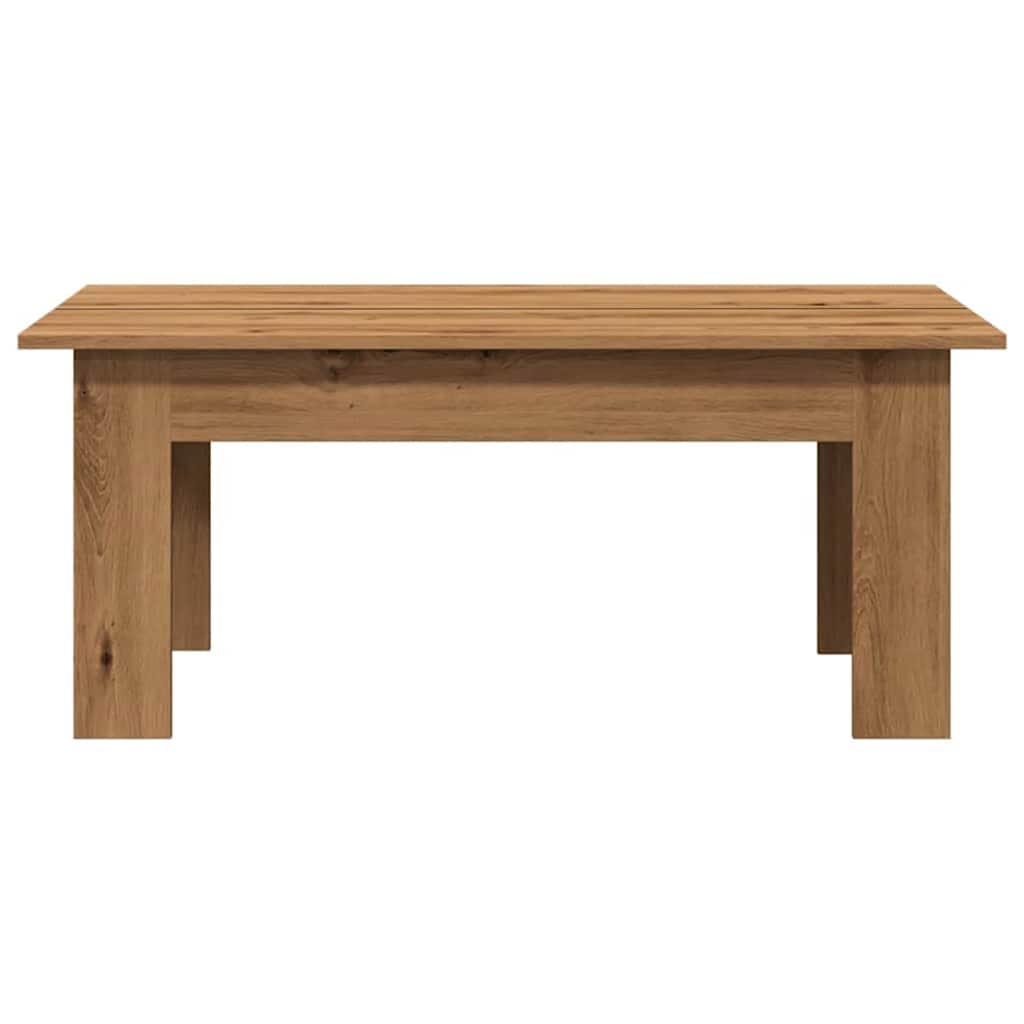Salongbord artisan eik 100x60x42 cm konstruert tre