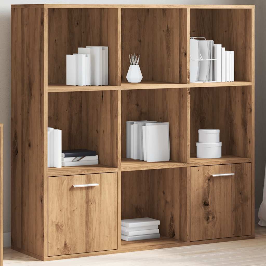 Bokhylle artisan eik 98x29x97,5 cm konstruert tre
