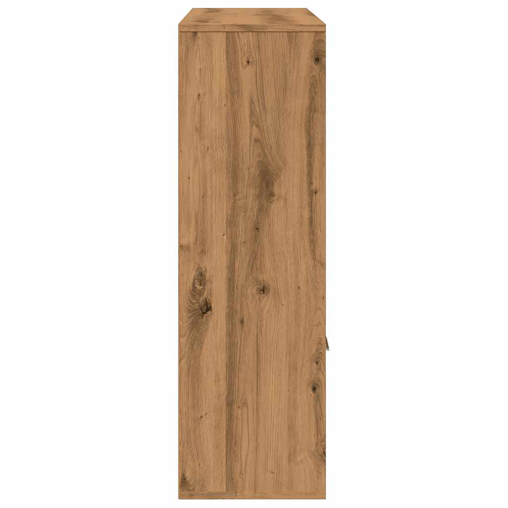 Bokhylle artisan eik 98x29x97,5 cm konstruert tre