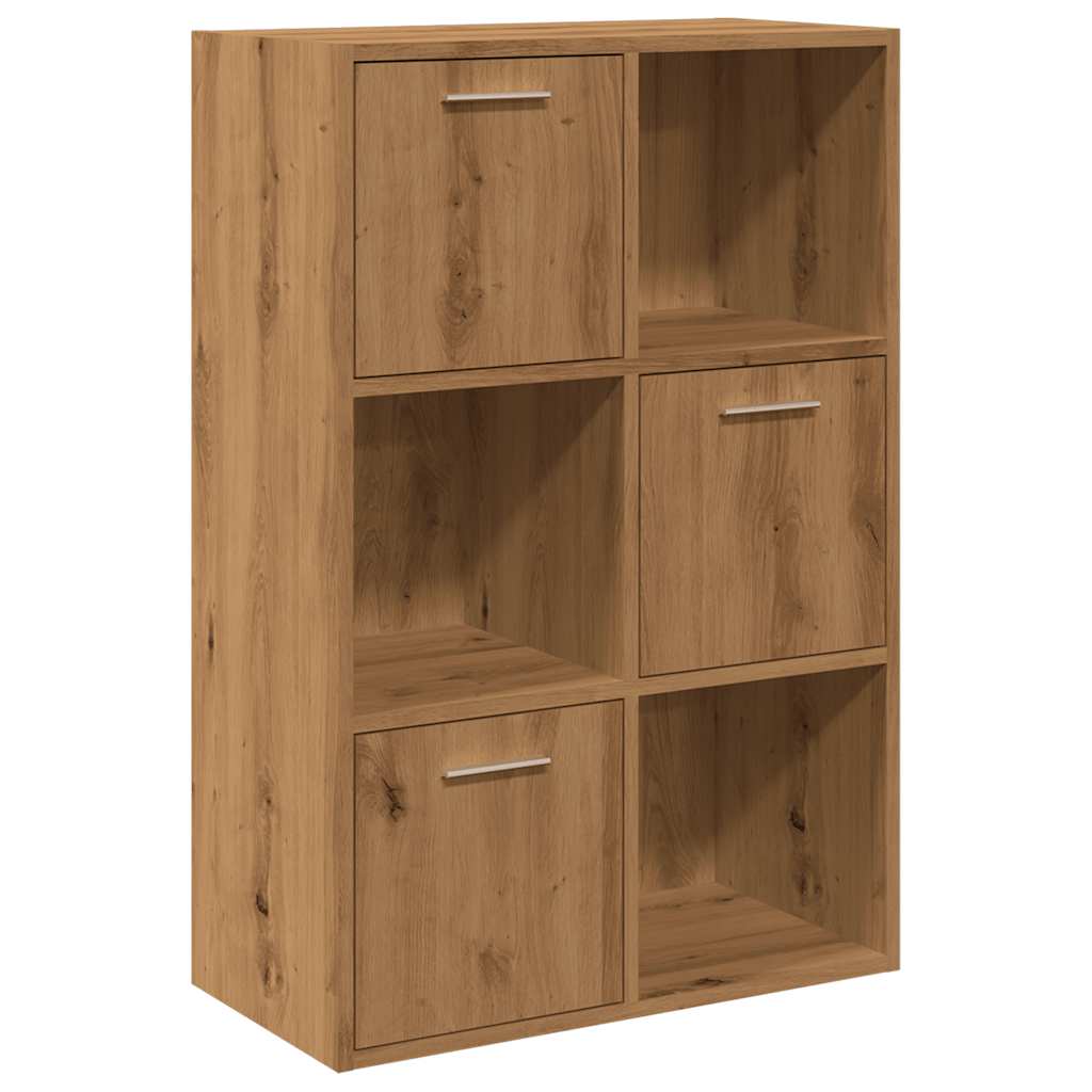 Bokhylle artisan eik 60,5x30x90 cm konstruert tre