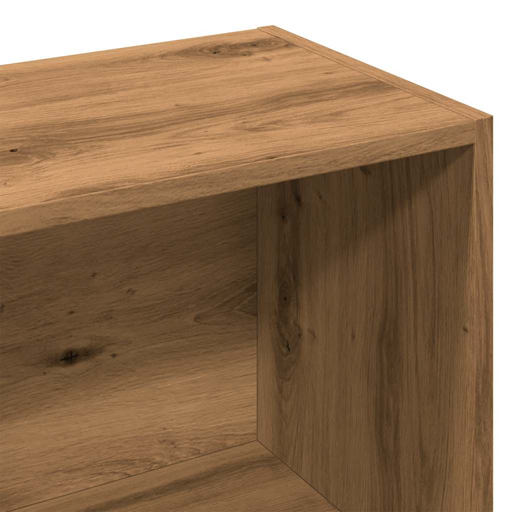 Bokhylle artisan eik 60,5x30x90 cm konstruert tre
