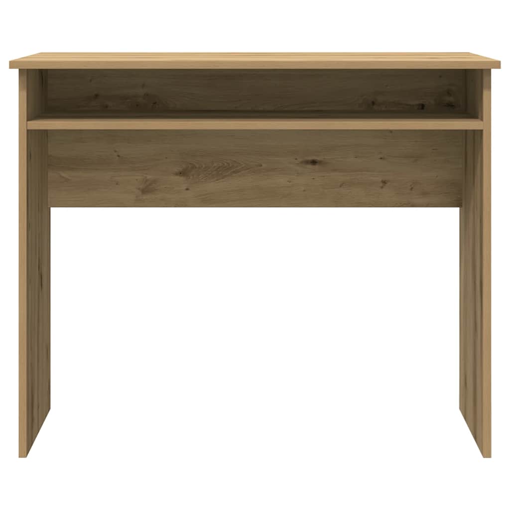 Skrivebord artisan eik 90x50x74 cm konstruert tre