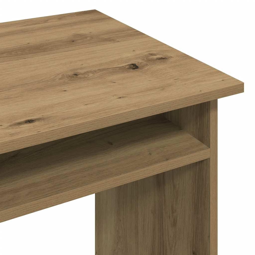 Skrivebord artisan eik 90x50x74 cm konstruert tre