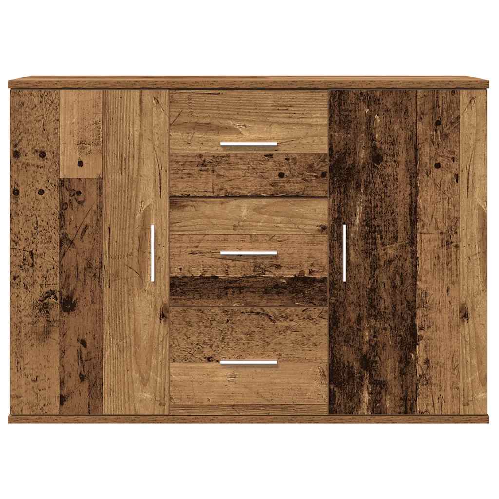 Skjenk gammelt tre 90x29,5x65 cm konstruert tre