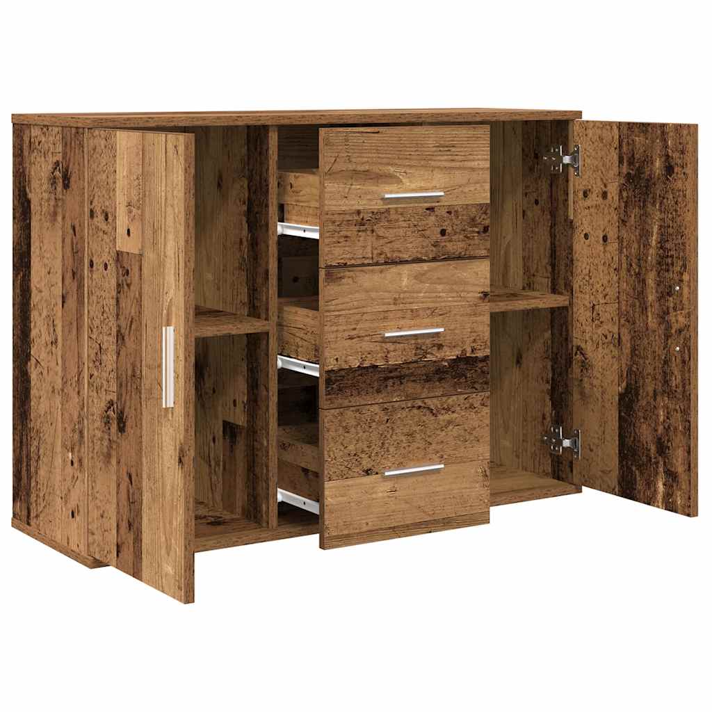 Skjenk gammelt tre 90x29,5x65 cm konstruert tre
