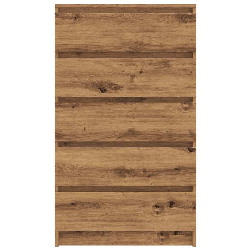 Kommode artisan eik 60x36x103 cm konstruert tre