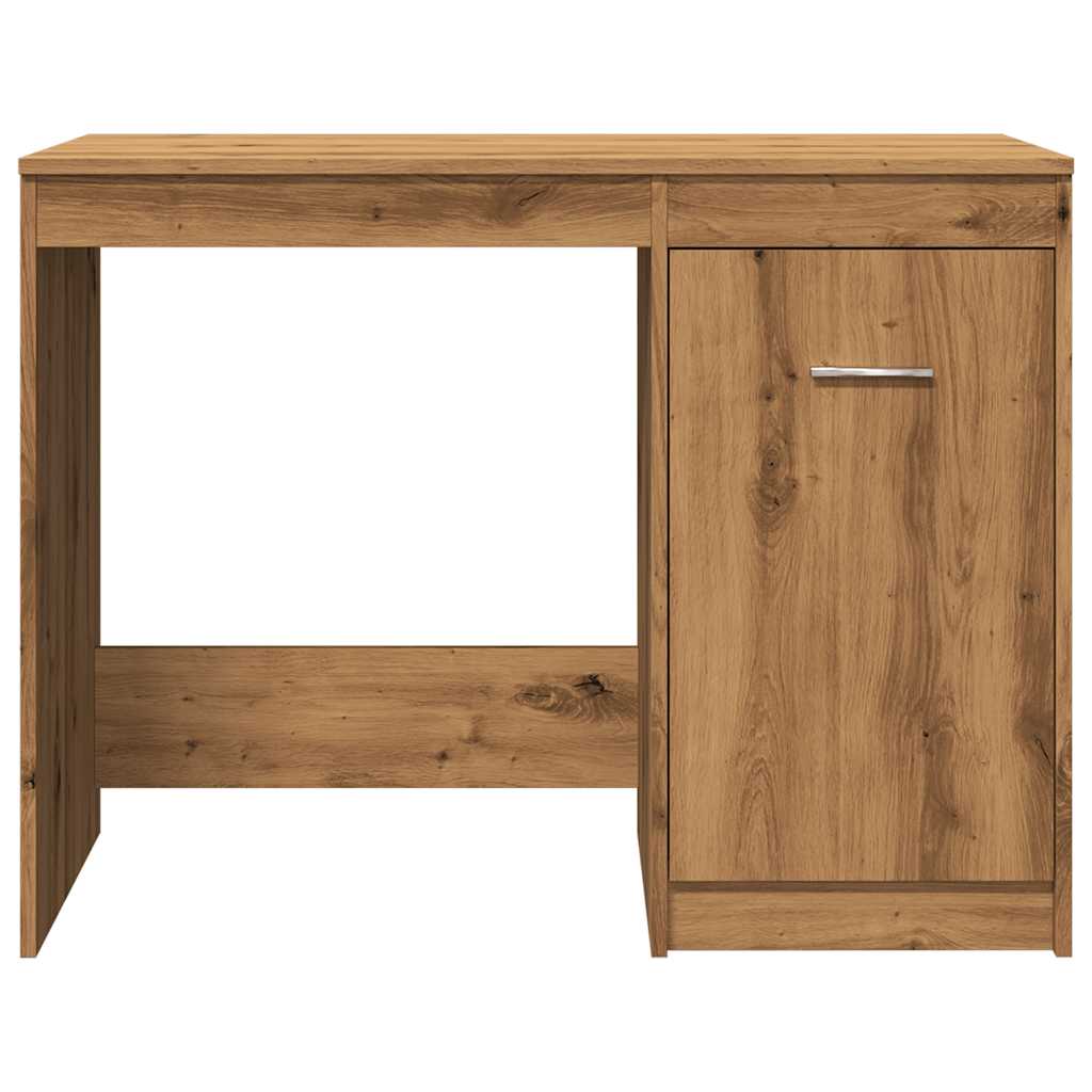 Skrivebord artisan eik 100x50x76 cm konstruert tre
