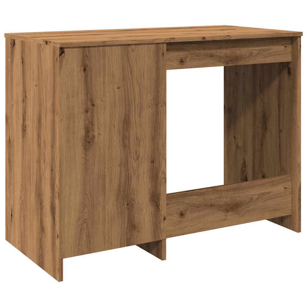 Skrivebord artisan eik 100x50x76 cm konstruert tre