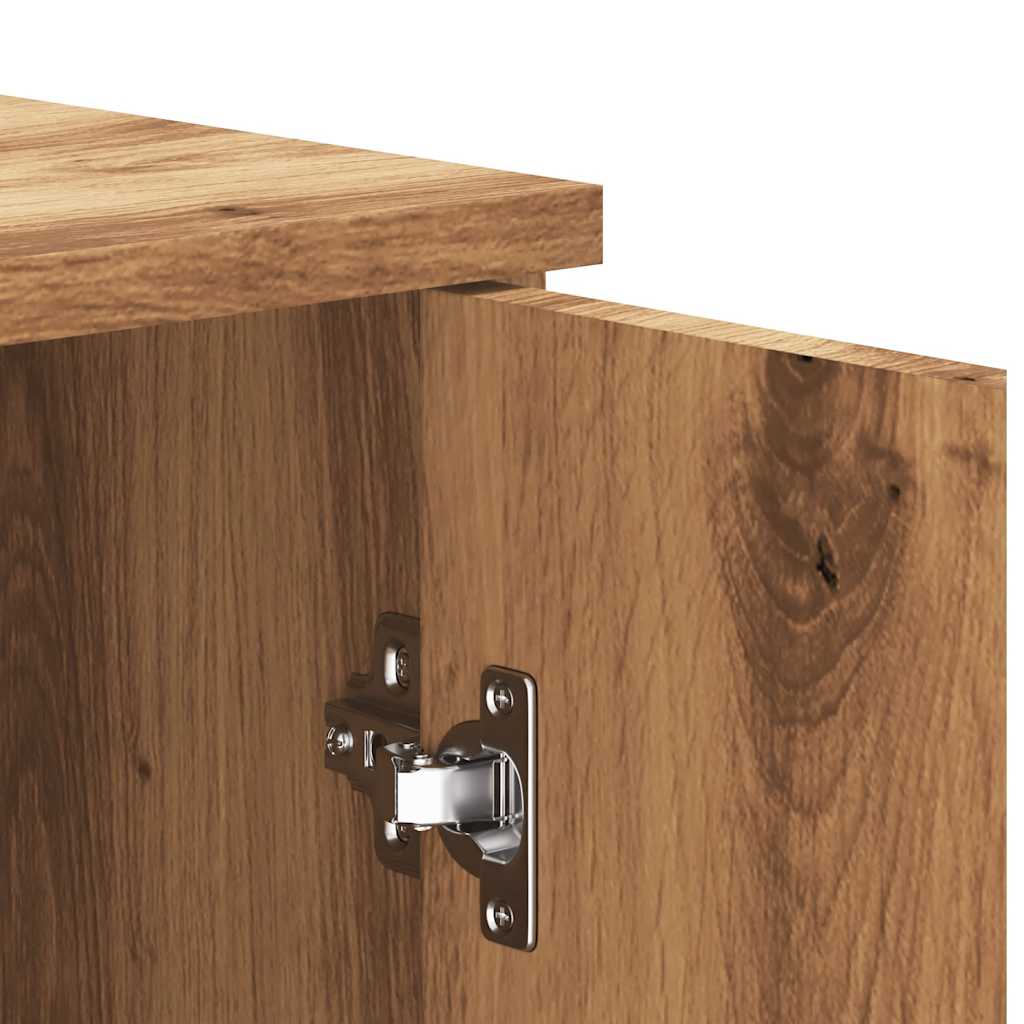 Skjenk artisan eik 80x36x75 cm konstruert tre