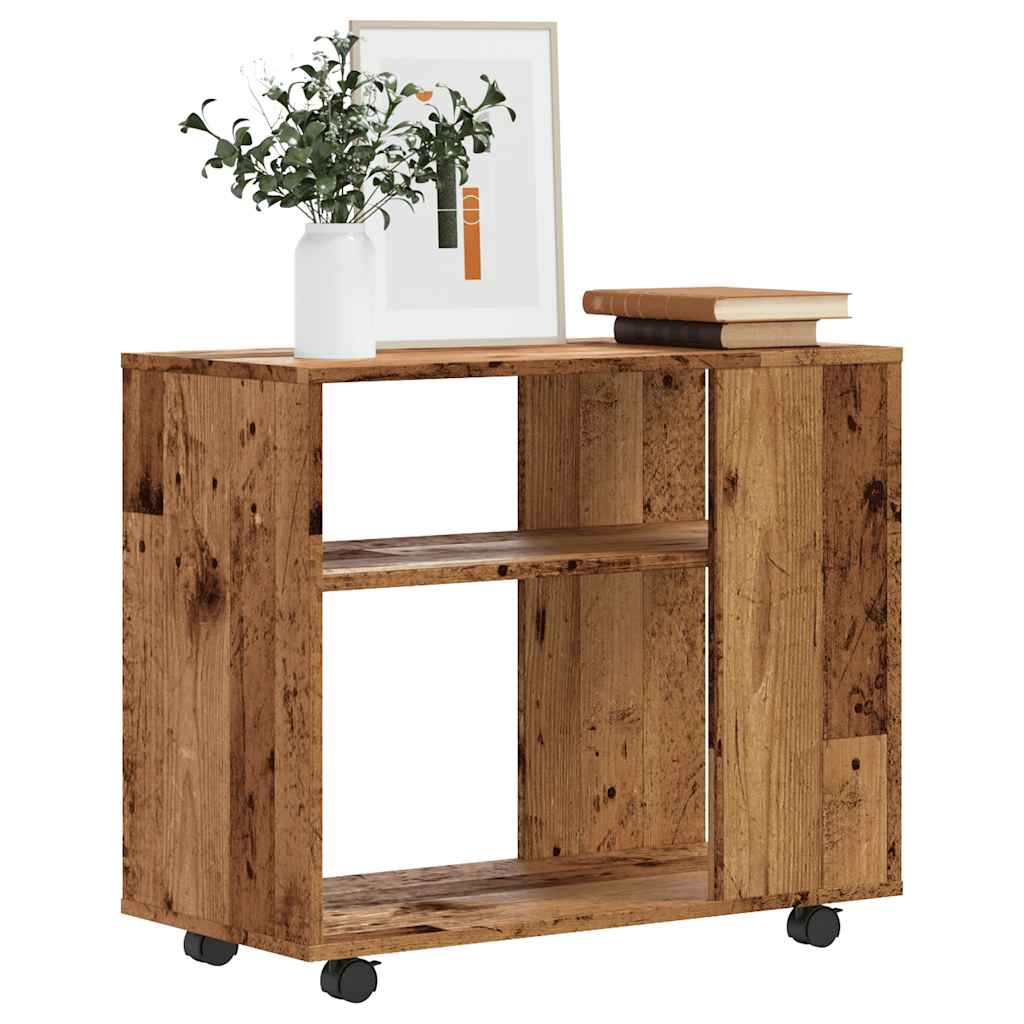 Sidebord gammelt tre 70x35x55 cm konstruert tre