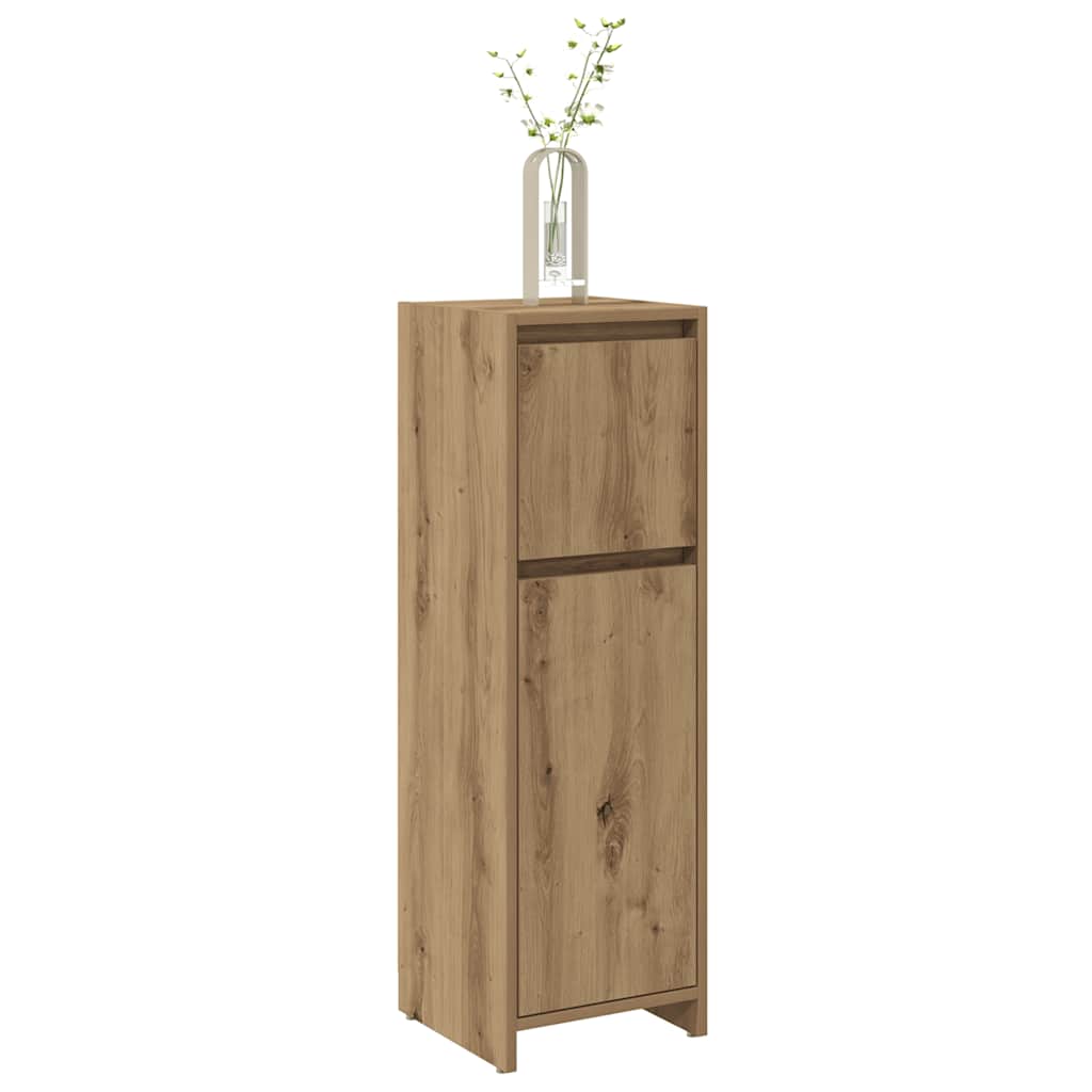Baderomsskap artisan eik 30x30x95 cm konstruert tre