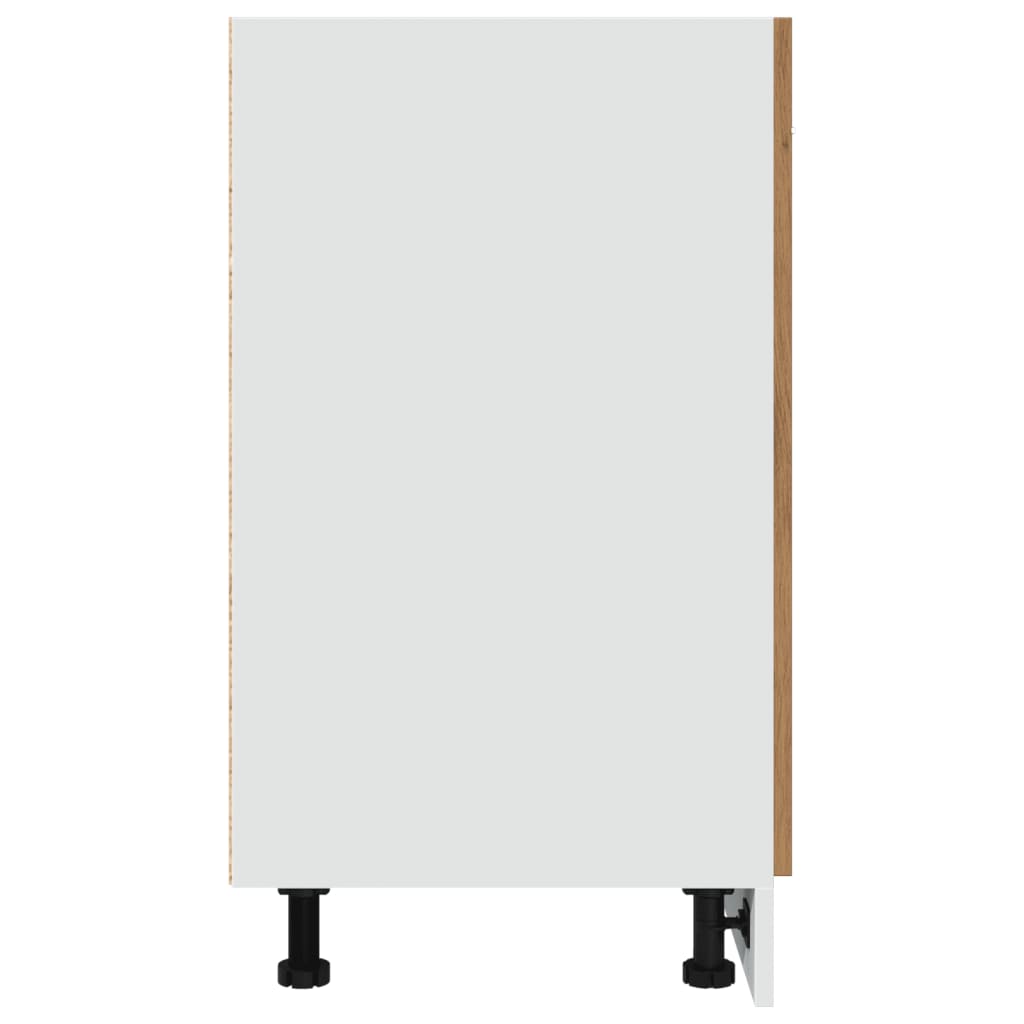 Bunnskap "Lyon" artisan eik 60x46x81,5 cm konstruert tre