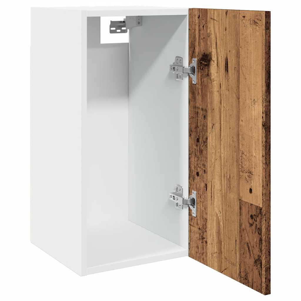 Hengende skap "Lyon" gammelt tre 30x31x60 cm konstruert tre