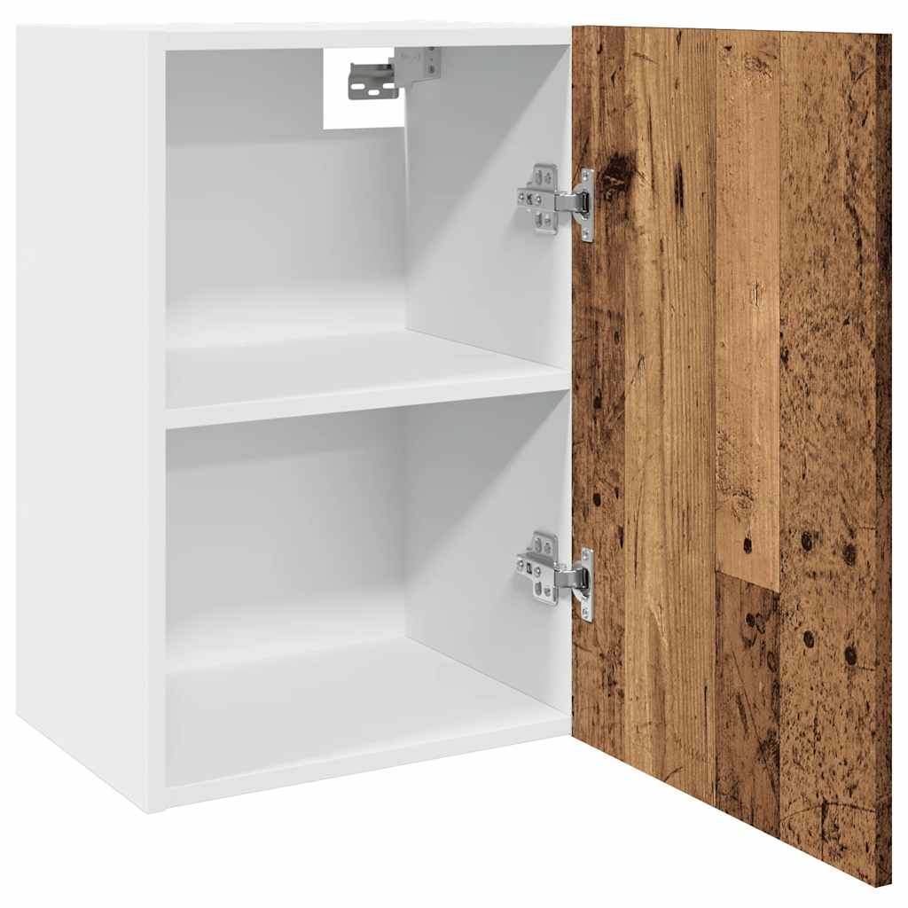 Hengende skap "Lyon" gammelt tre 40x31x60 cm konstruert tre