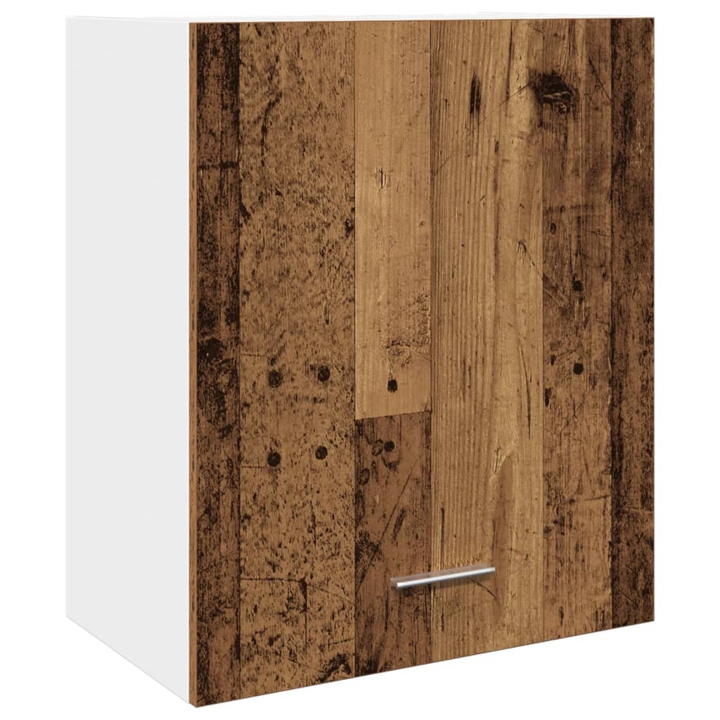 Hengende skap "Lyon" gammelt tre 50x31x60 cm konstruert tre