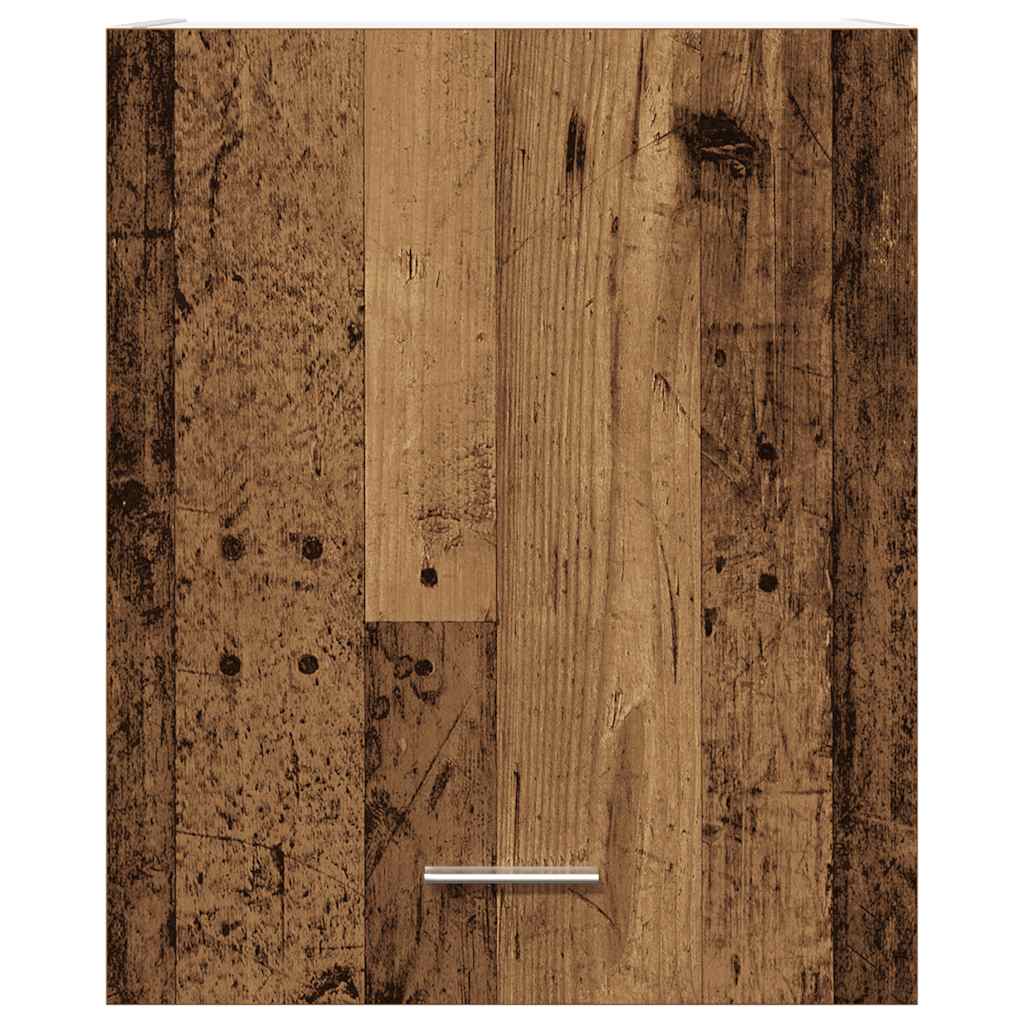 Hengende skap "Lyon" gammelt tre 50x31x60 cm konstruert tre