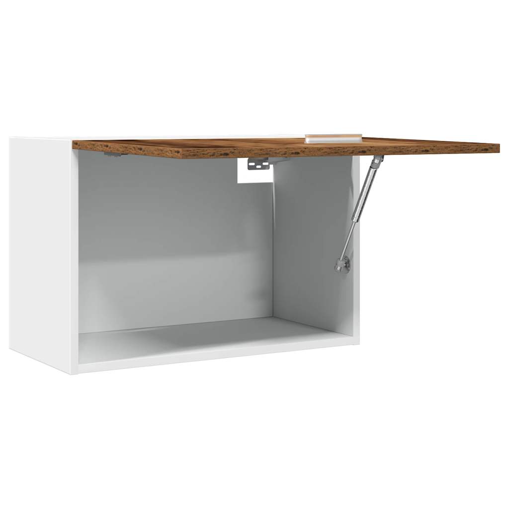 Hengende skap "Lyon" gammelt tre 60x31x40 cm konstruert tre