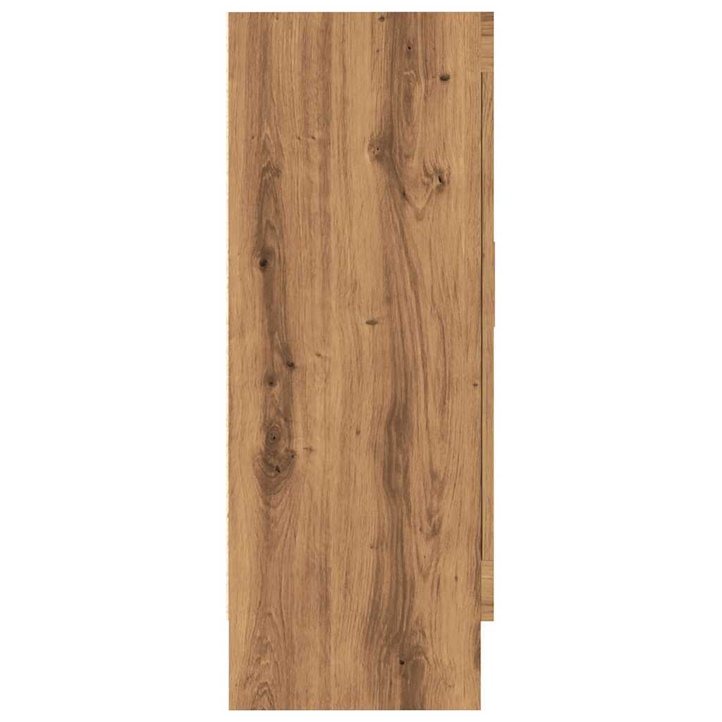 Bokhylle artisan eik 82,5x30,5x80 cm konstruert tre