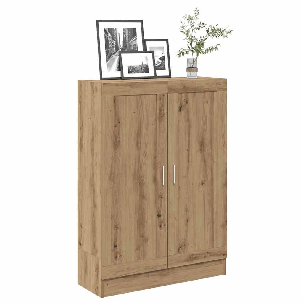 Bokhylle artisan eik 82,5x30,5x115 cm konstruert tre