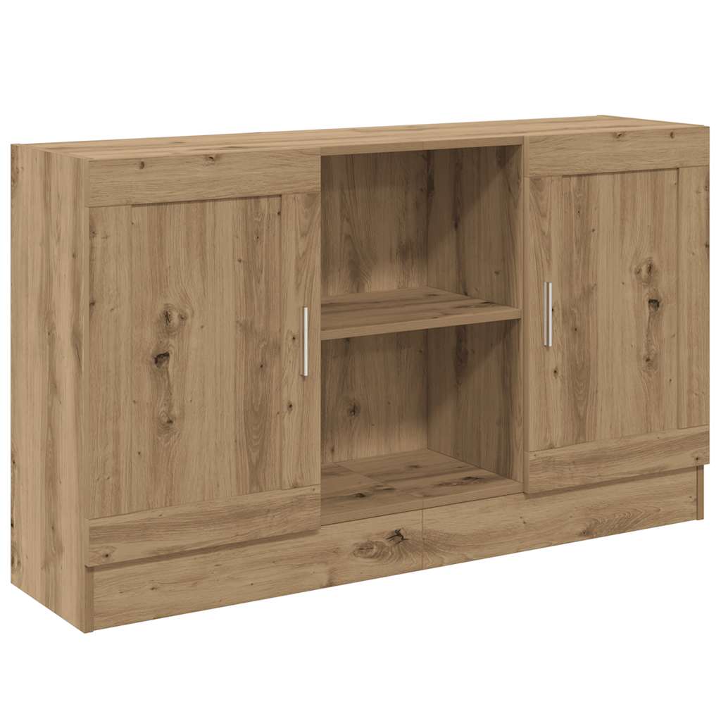 Skjenk artisan eik 120x30,5x70 cm konstruert tre