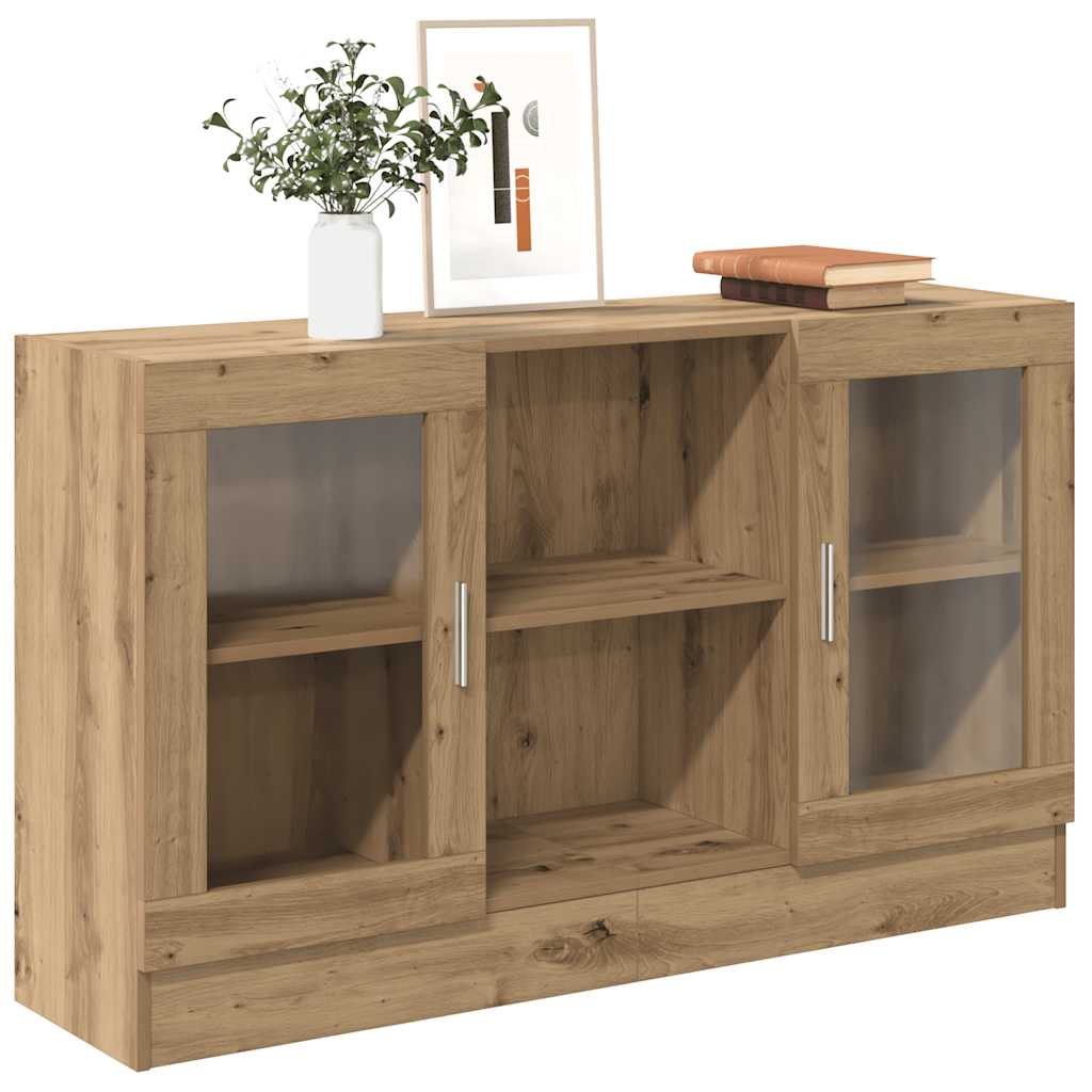 Skjenk artisan eik 120x30,5x70 cm konstruert tre