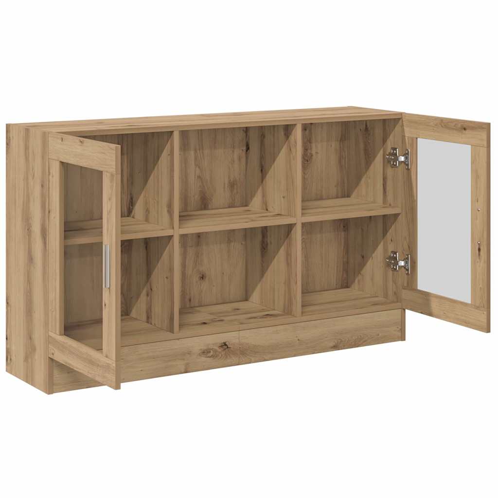 Skjenk artisan eik 120x30,5x70 cm konstruert tre