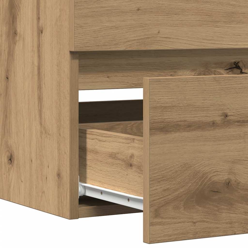 Servantskap artisan eik 100x38,5x45 cm konstruert tre