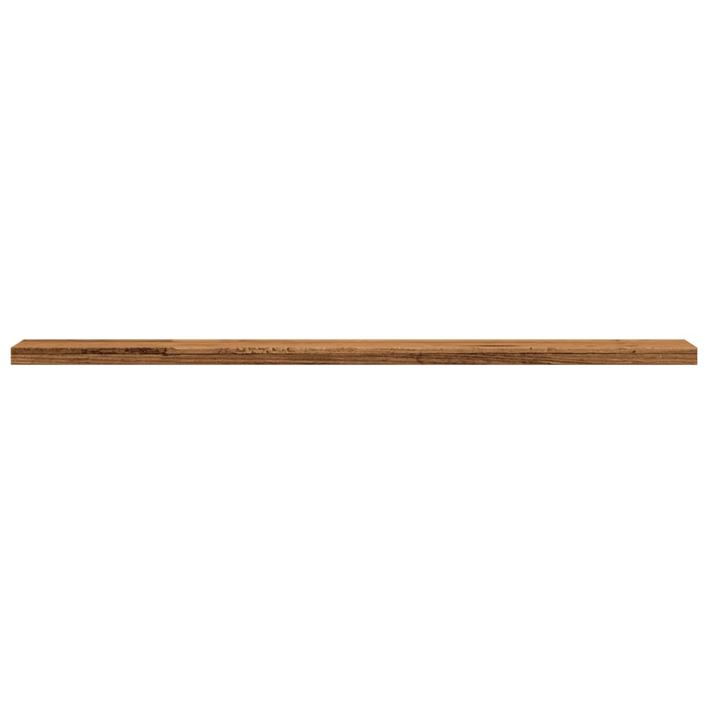Hylleplater 4 stk gammelt tre 60x10x1,5 cm konstruert tre