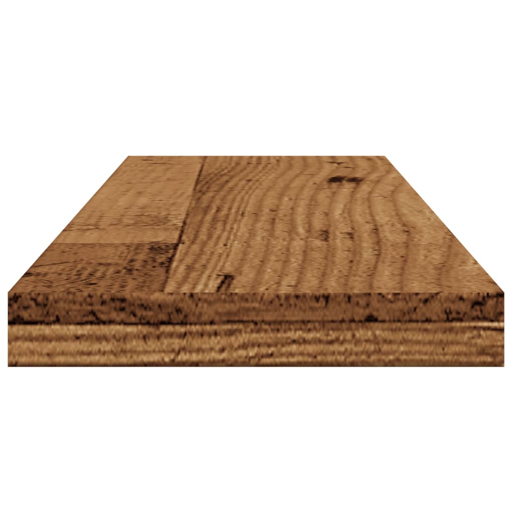 Vegghyller 4 stk gammelt tre 60x20x1,5 cm konstruert tre