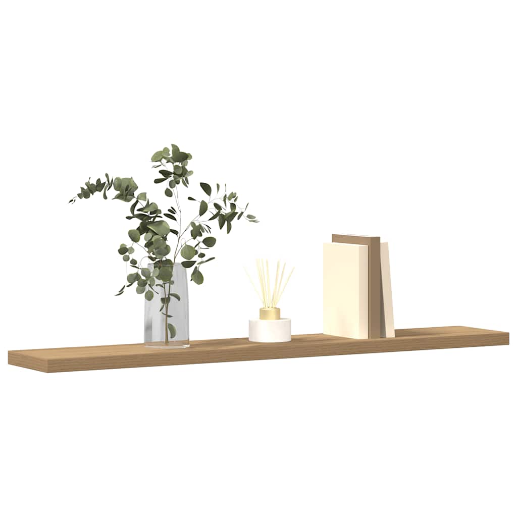 Vegghyller 4 stk artisan eik 60x20x1,5 cm konstruert tre