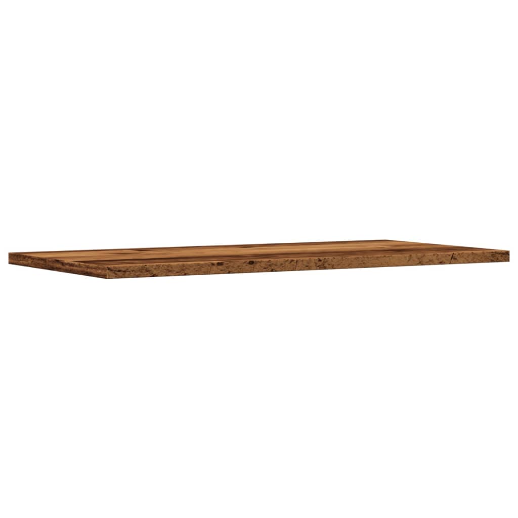 Vegghyller 4 stk gammelt tre 60x30x1,5 cm konstruert tre