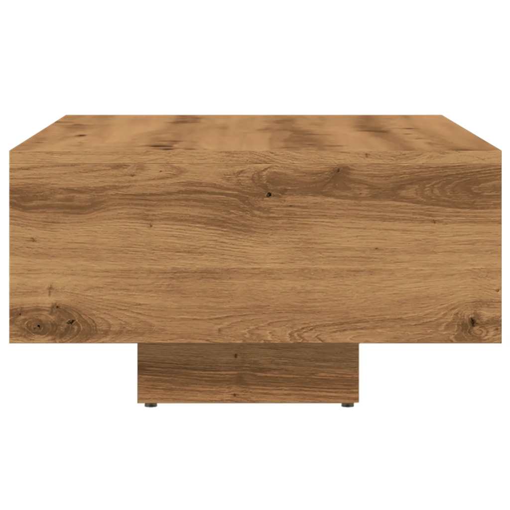 Salongbord artisan eik 85x55x31 cm konstruert tre