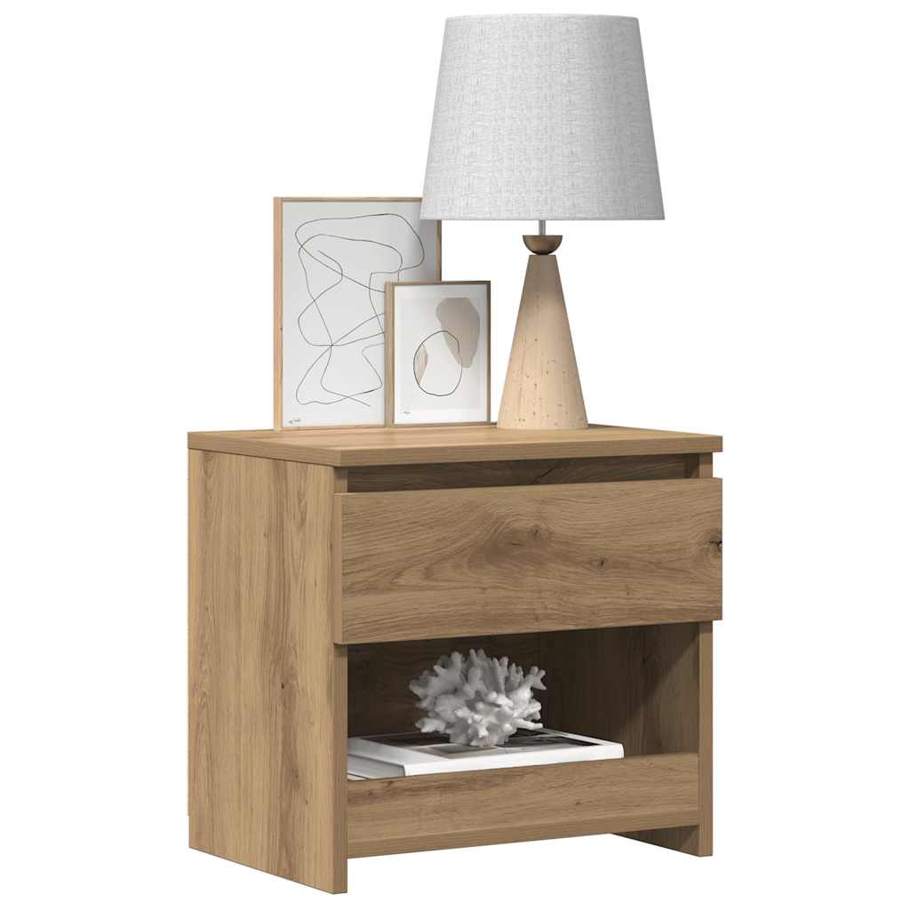 Nattbord artisan eik 40x30x39 cm konstruert tre