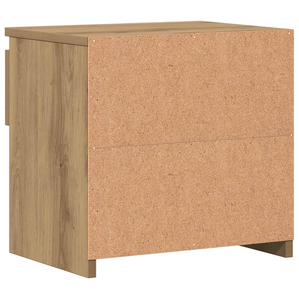 Nattbord artisan eik 40x30x39 cm konstruert tre