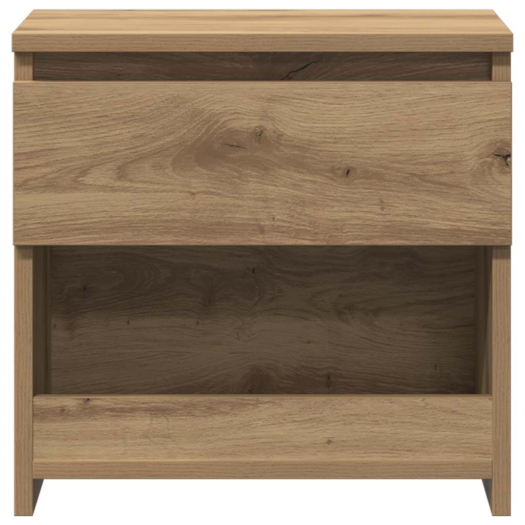 Nattbord 2 stk artisan eik 40x30x39 cm konstruert tre