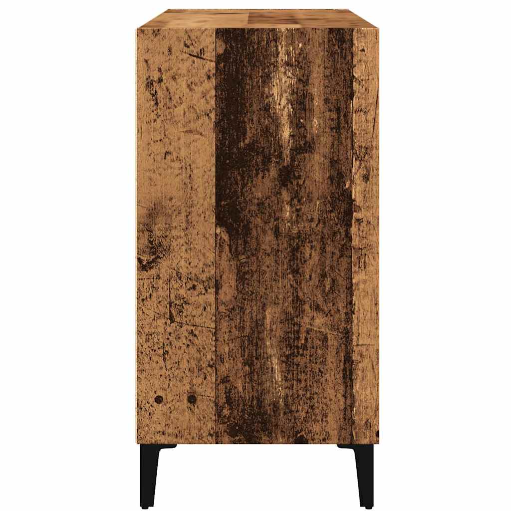 Skjenk gammelt tre 103,5x35x70 cm konstruert tre