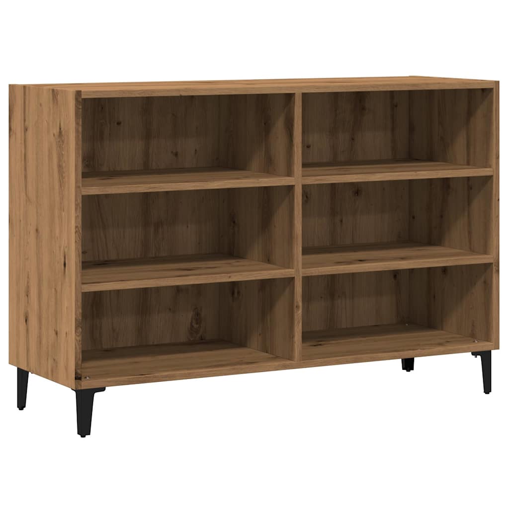Skjenk artisan eik 103,5x35x70 cm konstruert tre