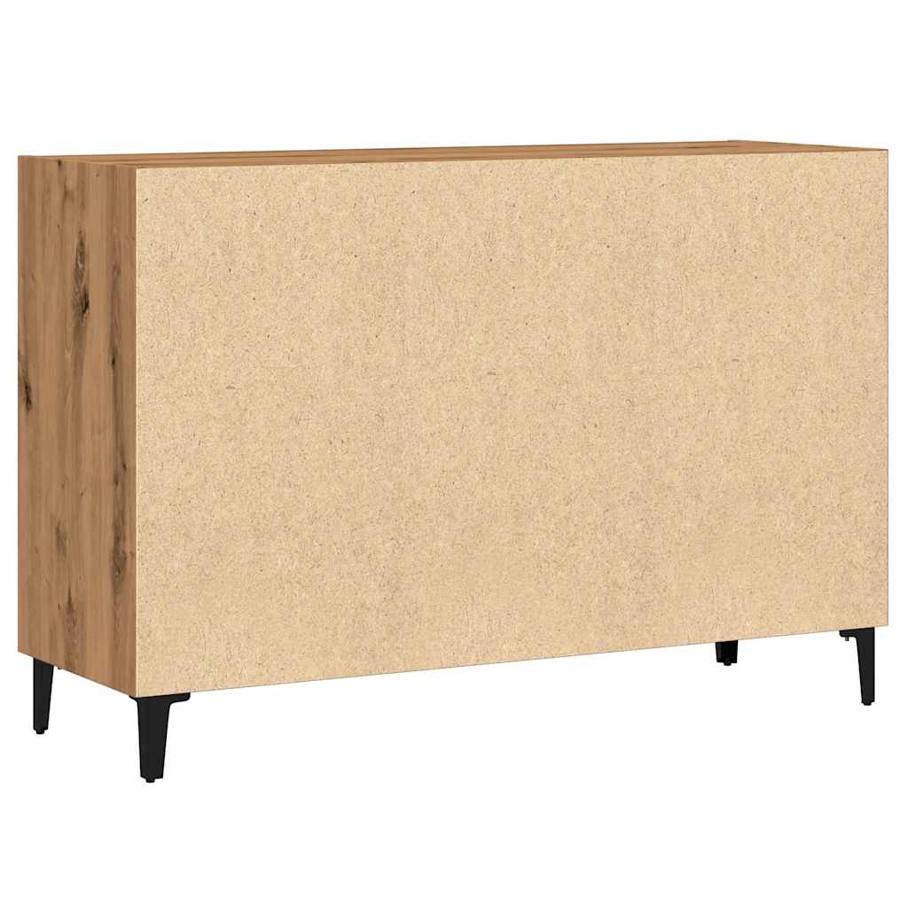 Skjenk artisan eik 103,5x35x70 cm konstruert tre