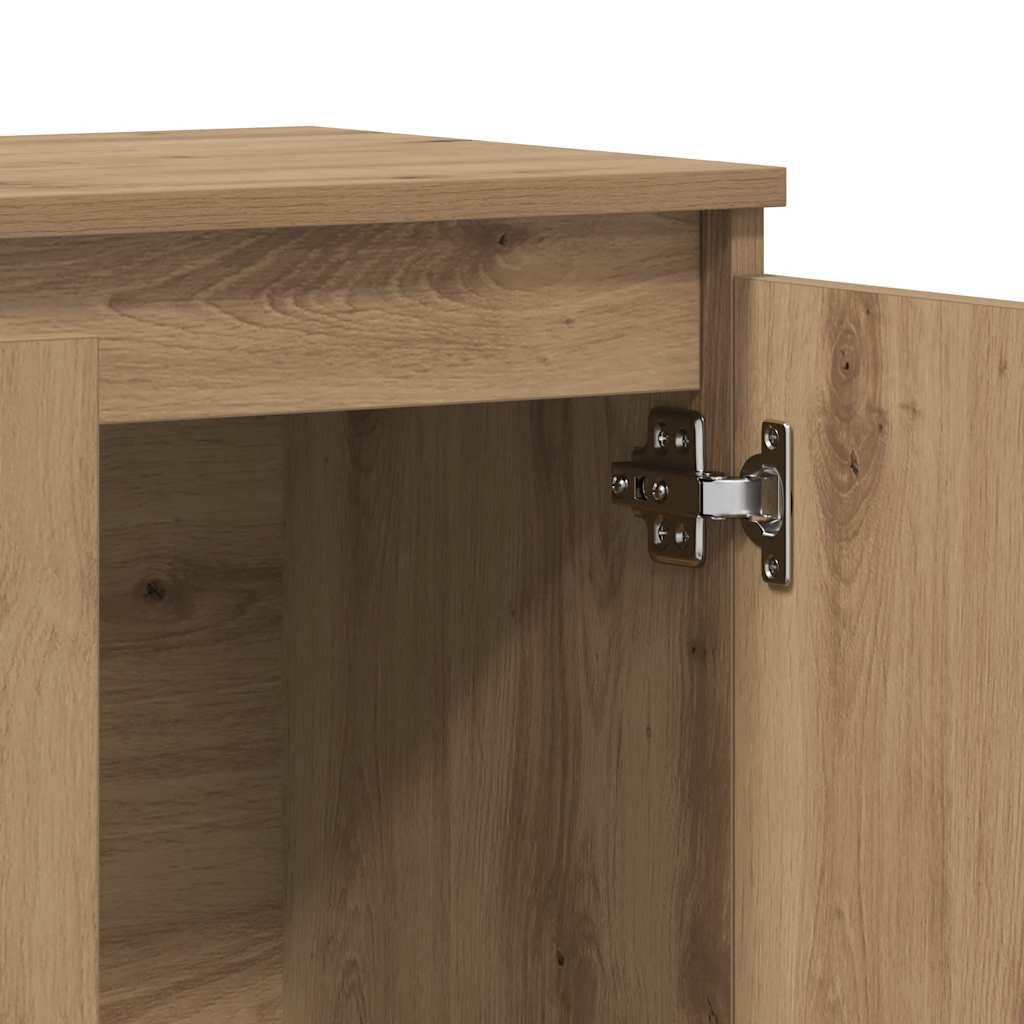Skjenk artisan eik 102x35x70 cm konstruert tre