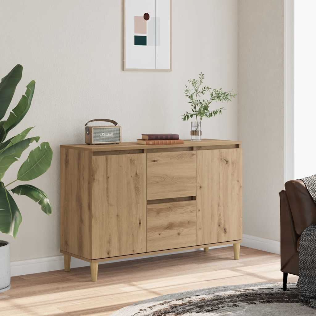 Skjenk artisan eik 102x35x70 cm konstruert tre