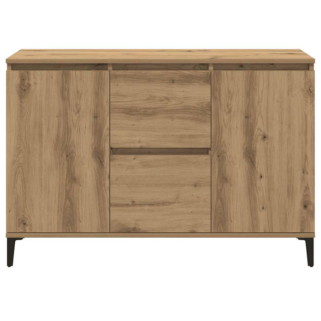Skjenk artisan eik 102x35x70 cm konstruert tre