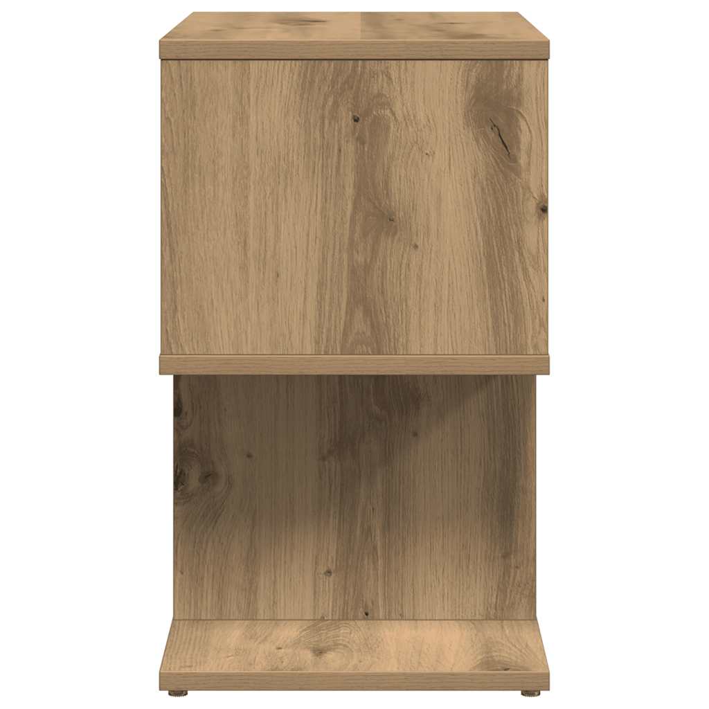 Nattbord 2 stk artisan eik 50x30x51,5 cm konstruert tre