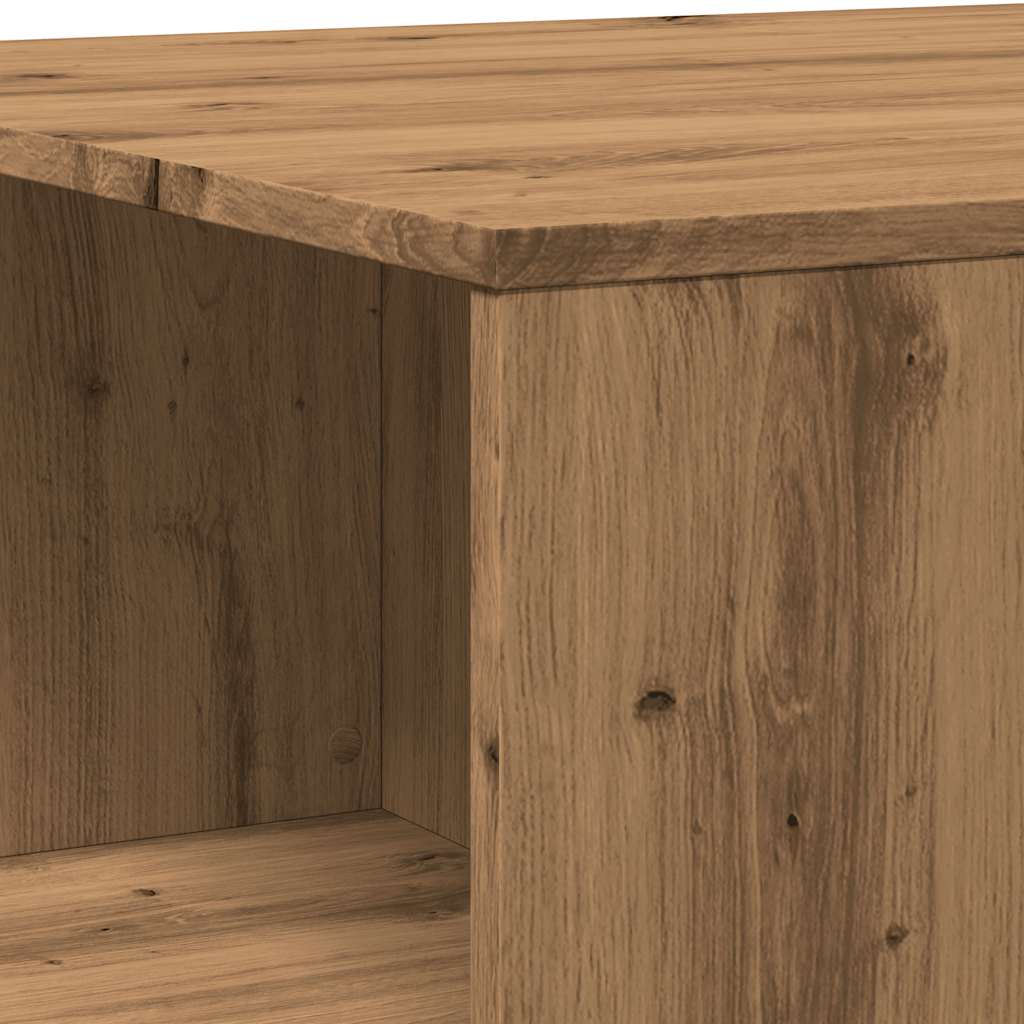 Salongbord artisan eik 90x67x33 cm konstruert tre