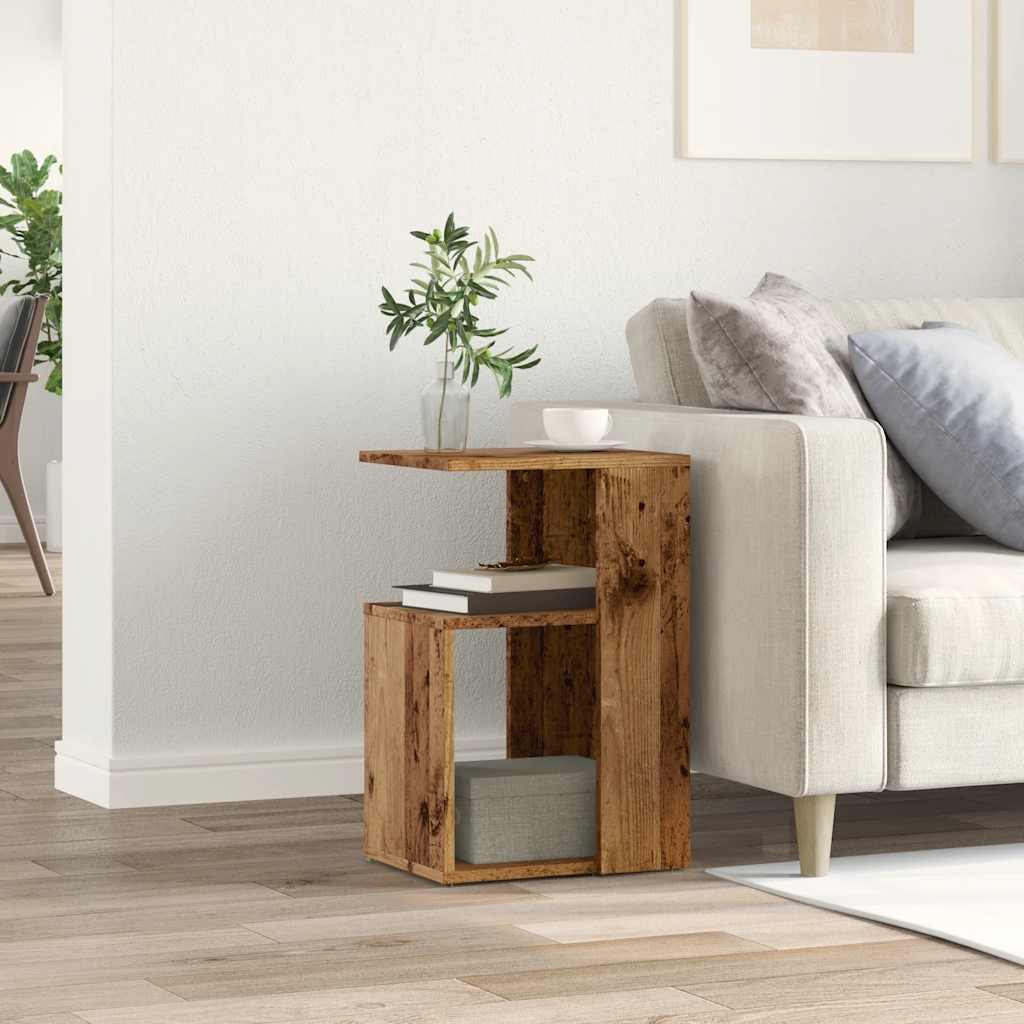 Sidebord gammelt tre 36x30x56 cm konstruert tre vidaXL