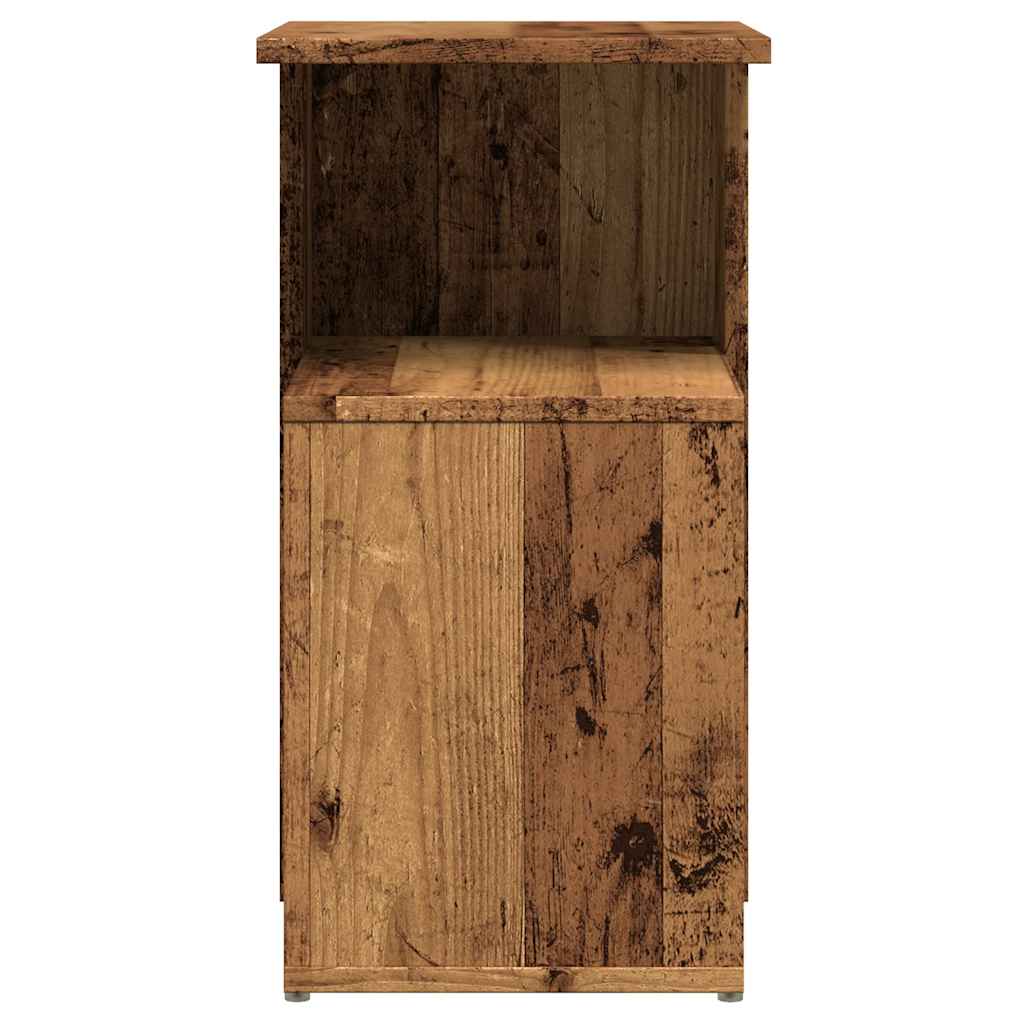 Sidebord gammelt tre 36x30x56 cm konstruert tre vidaXL