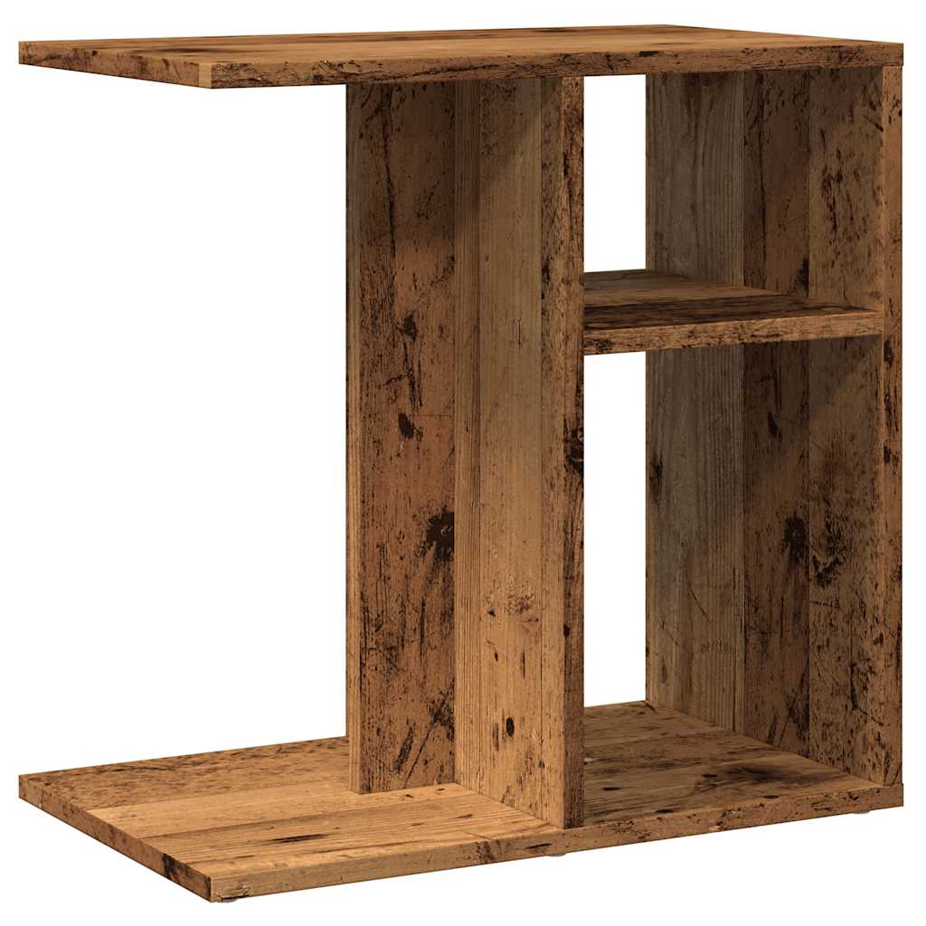 Sidebord gammelt tre 50x30x50 cm konstruert tre