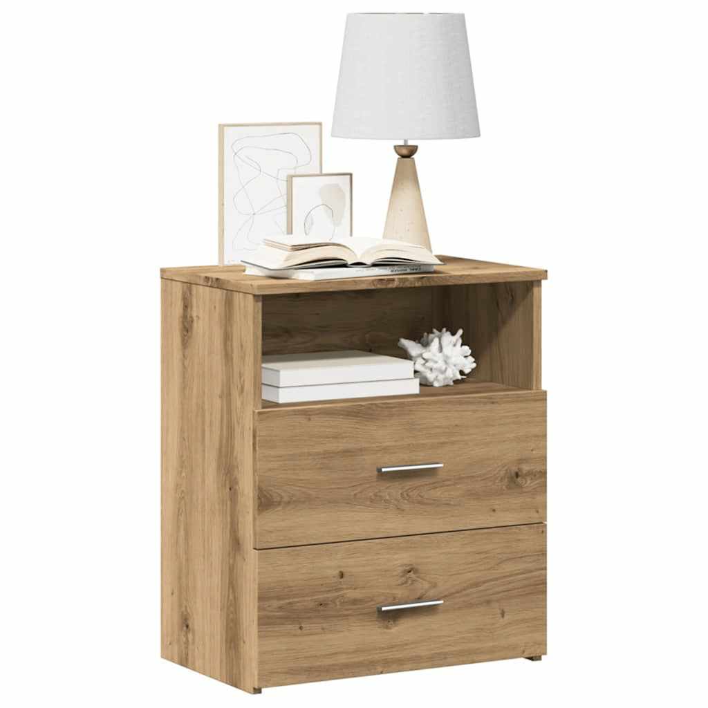 Nattbord artisan eik 50x32x60 cm konstruert tre
