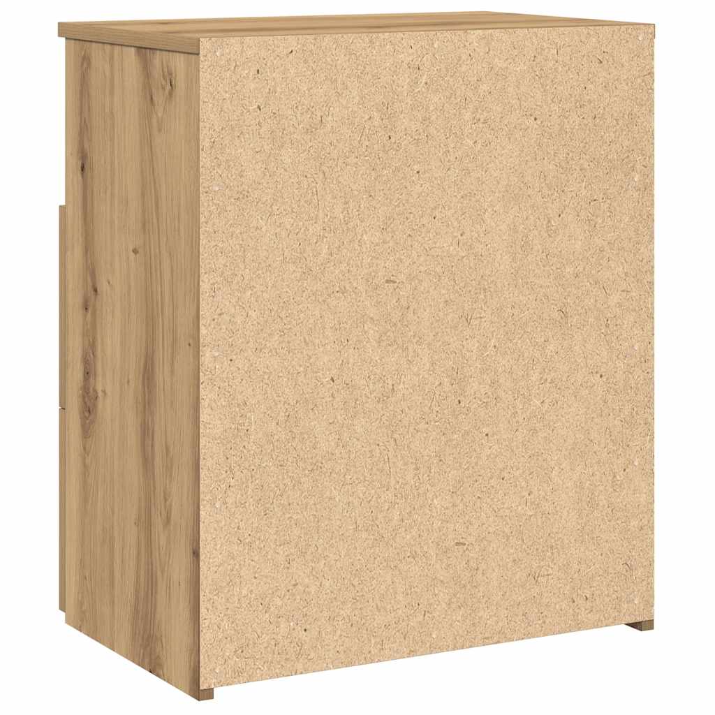 Nattbord artisan eik 50x32x60 cm konstruert tre