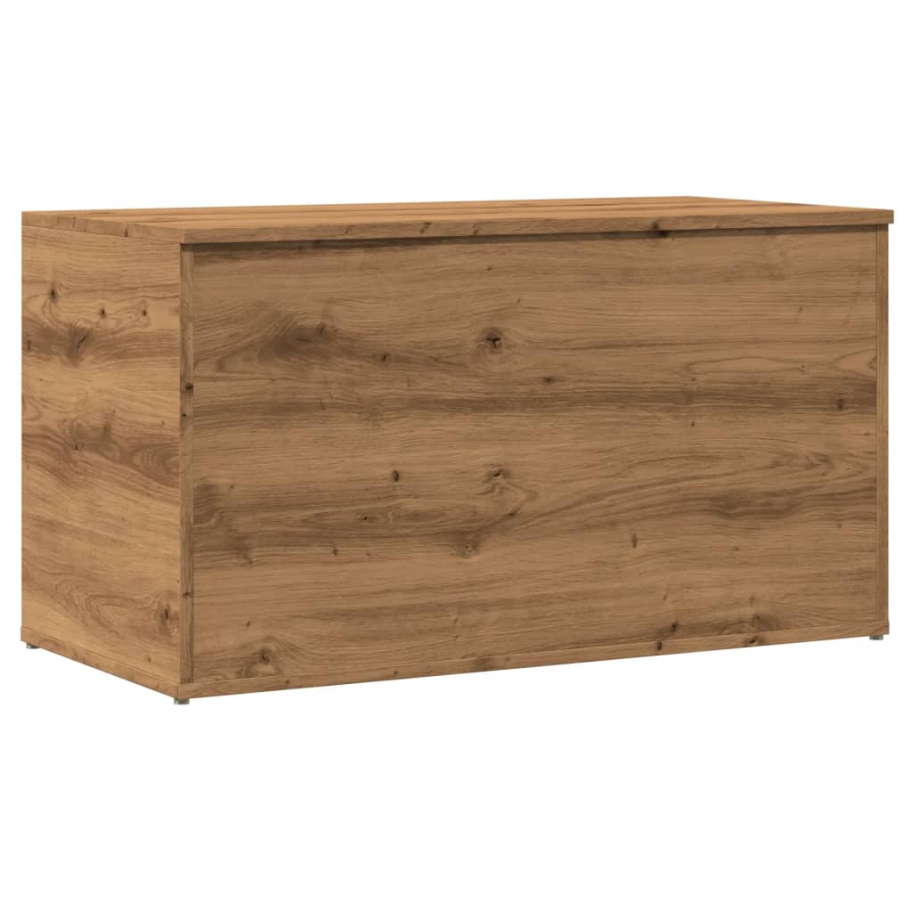 Oppbevaringskiste artisan eik 84x42x46 cm konstruert tre