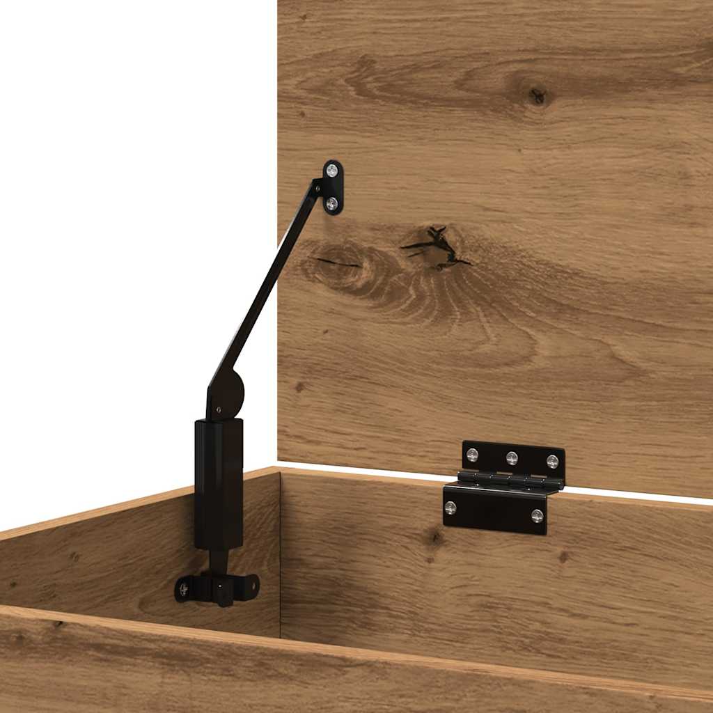 Oppbevaringskiste artisan eik 84x42x46 cm konstruert tre